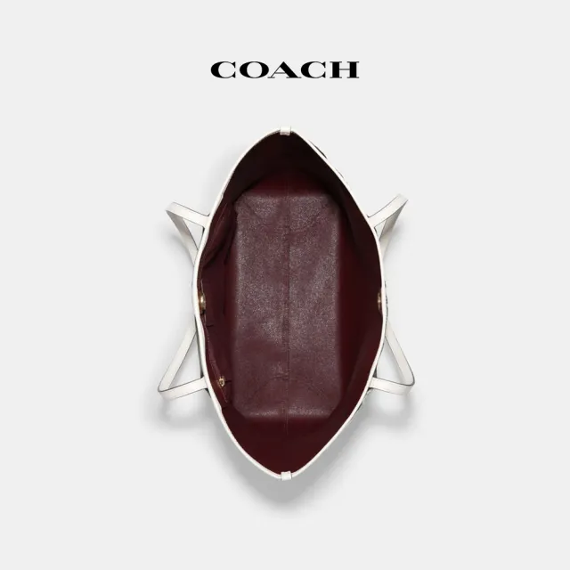 【COACH】蔻馳官方直營 CITY經典Logo托特包 托特手袋-多色任選(CV976/CCQ28/CBM58)