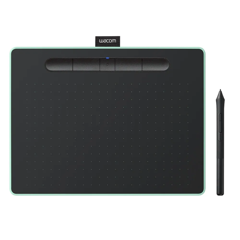 【Wacom】Intuos Comfort Plus Medium 藍牙繪圖板-開心果綠(CTL-6100WL/E0-C)