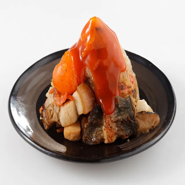 【華得水產】東港蒲燒鰻魚干貝粽10粒組(180g/粒)