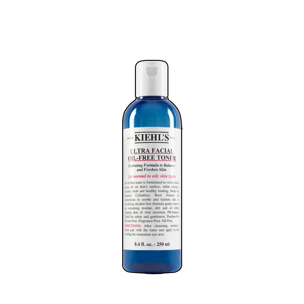 【契爾氏】官方直營 冰河保濕無油清爽化妝水250ml(Kiehl’s)