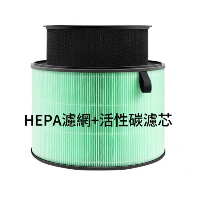適用 LG 超級大白 AS601HWG0 AS551DWS0 AS651DSS0 AS101DSS0 AS101DWS0 二合一HEPA濾網 活性碳濾筒