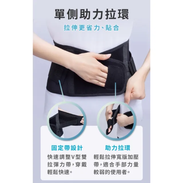 【Aidbo 愛吾寶】AirSkin涼感透氣3D護腰(透氣護腰 護腰帶 有效支撐 涼感透氣 不悶熱)