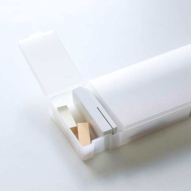 【MUJI 無印良品】聚丙烯兩段式鉛筆盒 約210×70×25mm