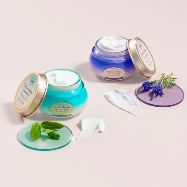 【SABON】官方直營 磨砂女王推薦組(二合一臉部磨砂膏125ml+死海鹽頭皮磨砂膏300g)