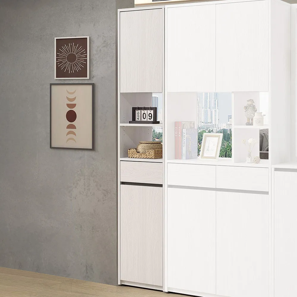 【Hampton 漢汀堡】弗雷德1.3尺隔間鞋櫃(鞋櫃/櫃子/置物櫃/隔間鞋櫃)