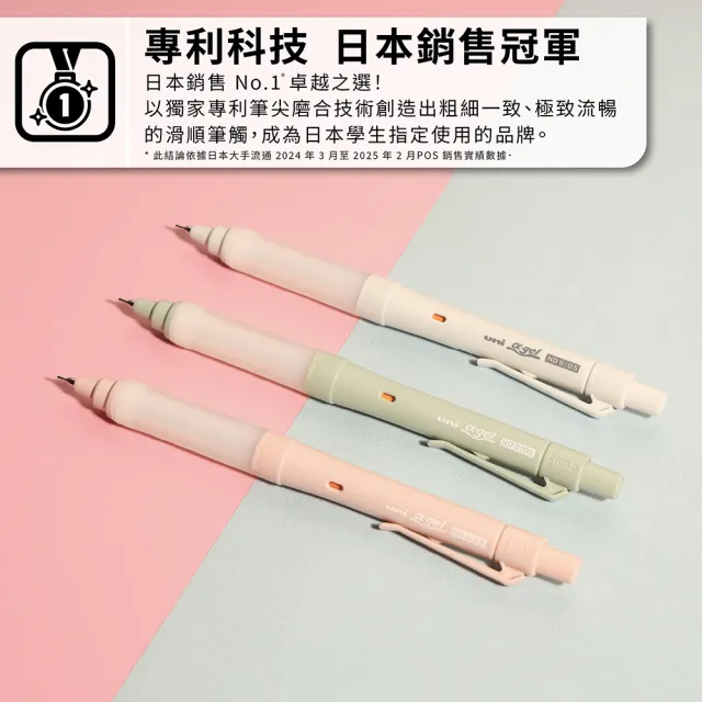 【uni】KURU TOGA SWITCH 氣墊版 雙模式筆芯自旋轉自動筆 M5-1009GG 限定色 0.5mm