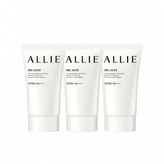 即期品【Kanebo 佳麗寶】ALLIE 持采UV高效防曬水凝乳3入隨身組