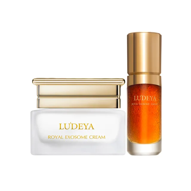 【LUDEYA】彈潤緊緻組(瑰泌霜60ml+瑰泌精華35ml)