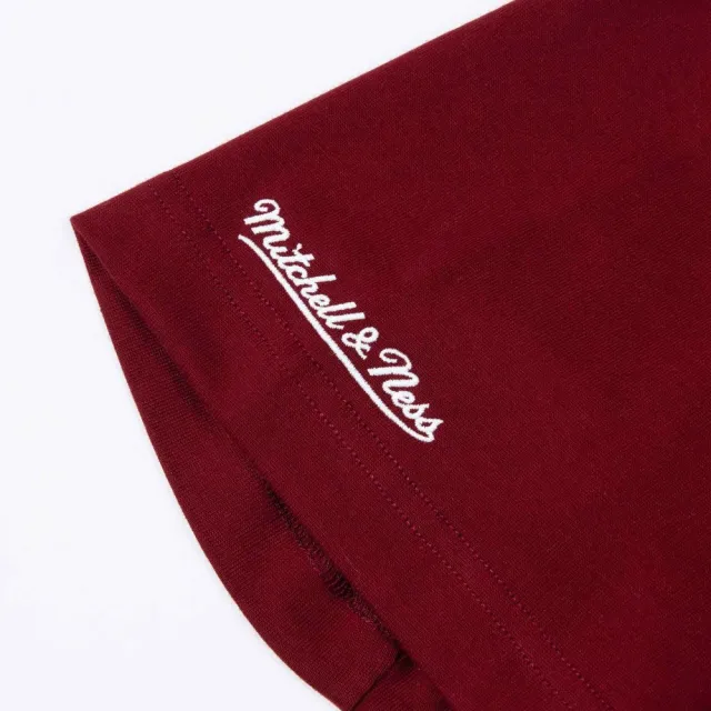 【MITCHELL & NESS】NBA 芝加哥公牛 短袖上衣 酒紅 T恤