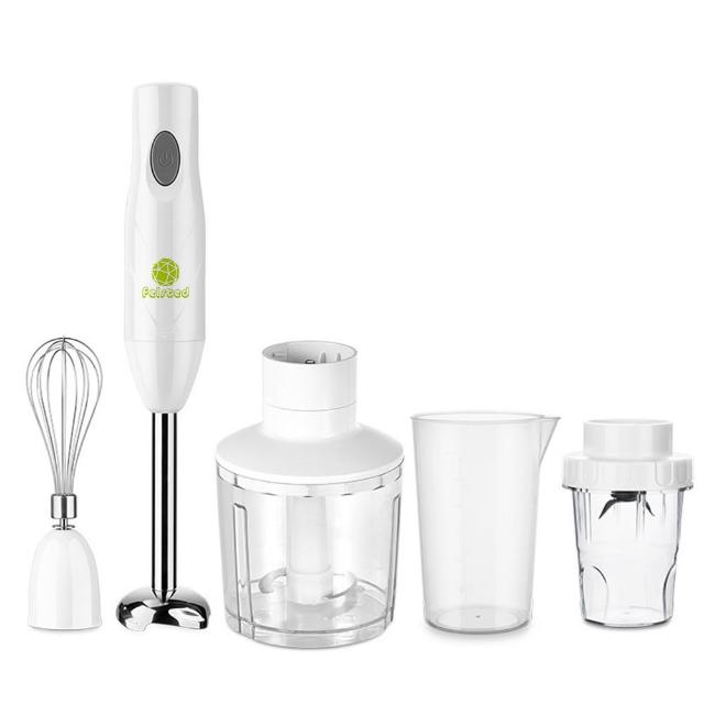 Eco森活 手持式電動料理機 食物處理器 高配款（打蛋器 均質機 攪拌棒 發泡器 奶泡器 研磨機）