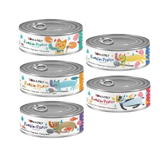 VIP【TOMA-PRO 優格】吃貨拼盤系列 全齡貓用主食罐80g/24罐_海陸總匯肉醬-幼貓(貓罐頭 貓罐)