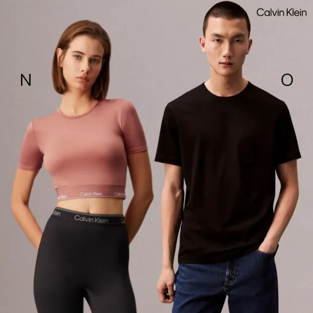 【CALVIN KLEIN】官方旗艦館 夏季男女T恤 修身 寬鬆 標準版型皆有