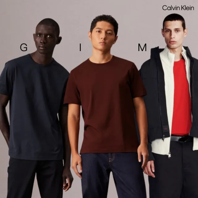 【CALVIN KLEIN】官方旗艦館 夏季男女T恤 修身 寬鬆 標準版型皆有