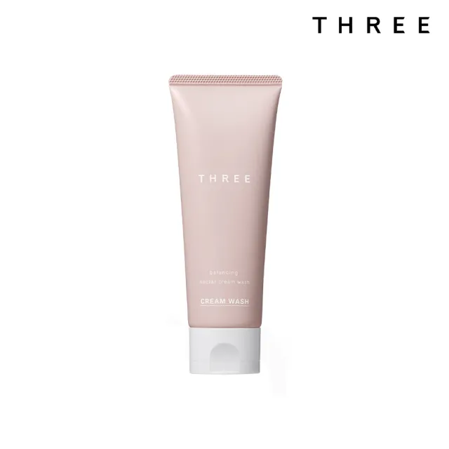 【THREE】平衡花蜜洗顏皂霜100g(潔面乳/皂霜)