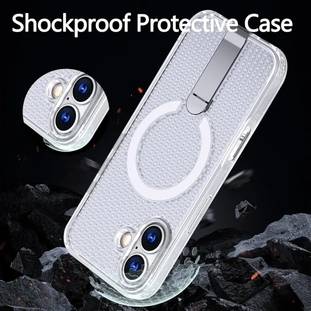 【ACE CASE】POCO X8 Pro Max 蜂巢散熱 支架磁吸 MagSafe手機殼保護殼保護套