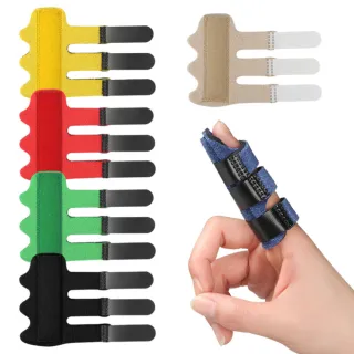 【DAYOU】24hr口los1623手指固定夾闆手部支撐手指托闆固定帶五指舒適固定運動護指套護具(大友)