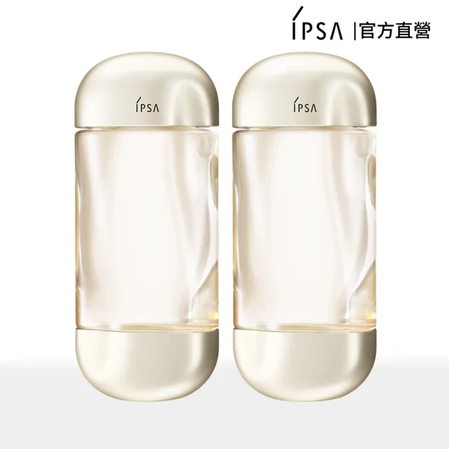 【IPSA 茵芙莎】官方直營 全新流金水MAX雙入(流金保濕美膚水e x 2)