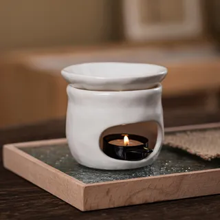 【LIFE SHOP】陶瓷香薰爐 薰香爐 淨化爐 烤茶爐 精油香薰爐