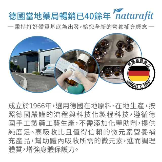 【德國 Natural Fit 活粒適】植物萃取含鐵&維生素C膠囊 三入組 60粒/入(素食 咖哩葉萃取植物鐵 補鐵)