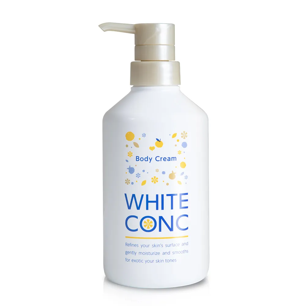 【WHITE CONC】美白身體乳 500ML(黃金柚香)