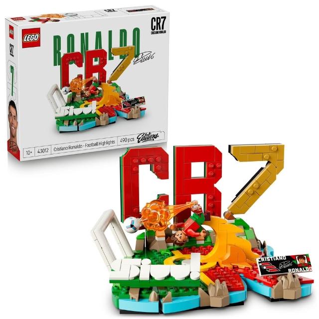 【LEGO 樂高】Editions 43012 Cristiano Ronaldo－足壇焦點(C羅 世足 2026世界盃 禮物 玩具)