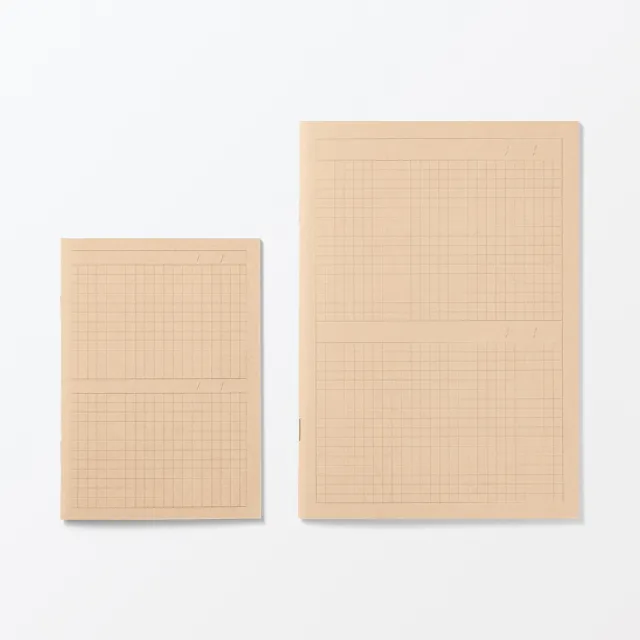 【MUJI 無印良品】筆記本.雙欄日誌/32張.A6