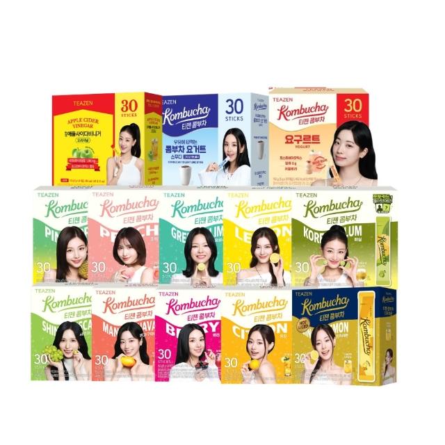 【TeaZen 茶禪】官方直營 韓國 TEAZEN TWICE 康普茶 5g 30入 低熱量 即溶沖泡飲 台灣現貨