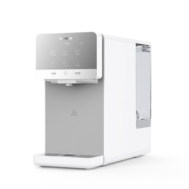 【TOSHIBA 東芝】5公升RO濾淨UVC殺菌瞬熱飲水機 TWP-TSR76TTW(W)