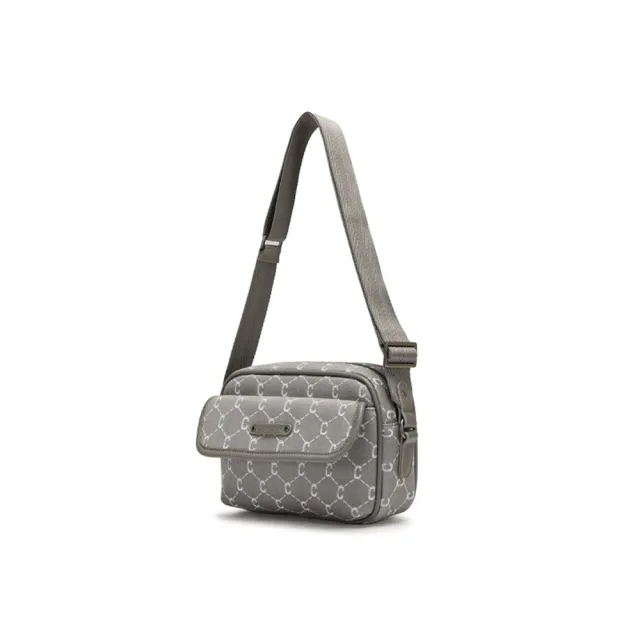 【Champion】雙11 官方直營 中性-Campus Mono Flap Crossbody 老花肩背包-2色（U6AACPU17M8/U6AA
