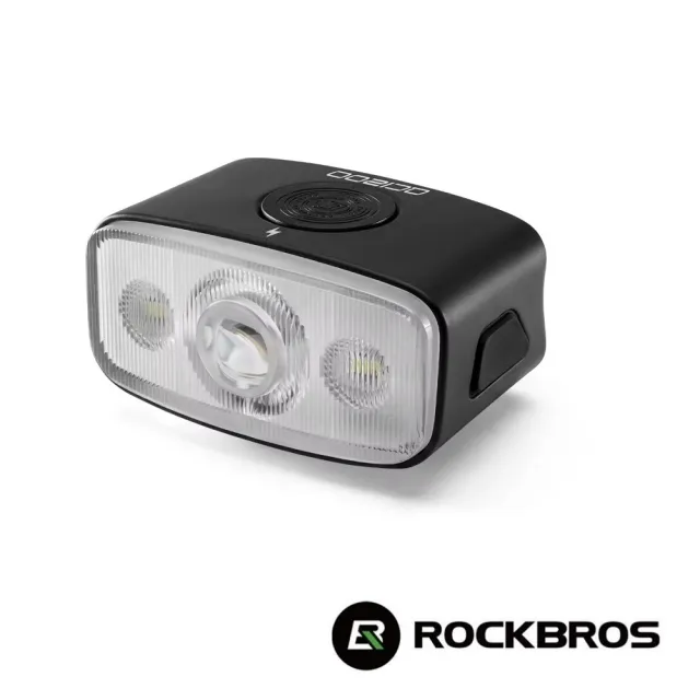 【ROCKBROS】洛克兄弟 高亮度截止線廣角車燈 黑色 (1200流明/20瓦/截止線/照明燈/警示燈/安全/夜騎/單車)
