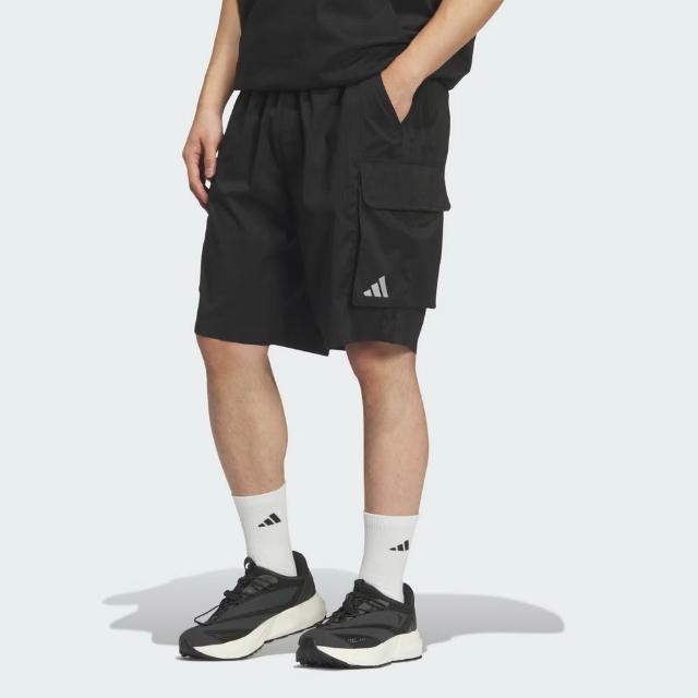 【adidas 愛迪達】運動 休閒 短褲 男褲 CT WOV CAR SHO(KS1191)