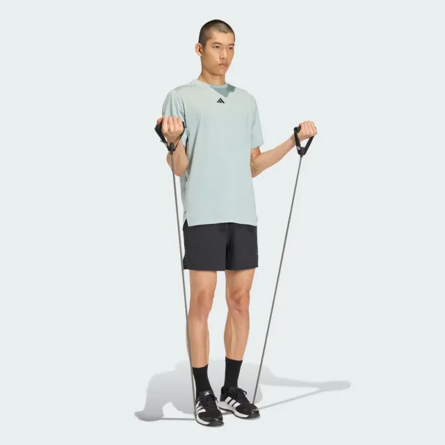 【adidas 愛迪達】運動 休閒 短袖 T恤 男上衣 D4T ESS T-SHIRT(KE9931)