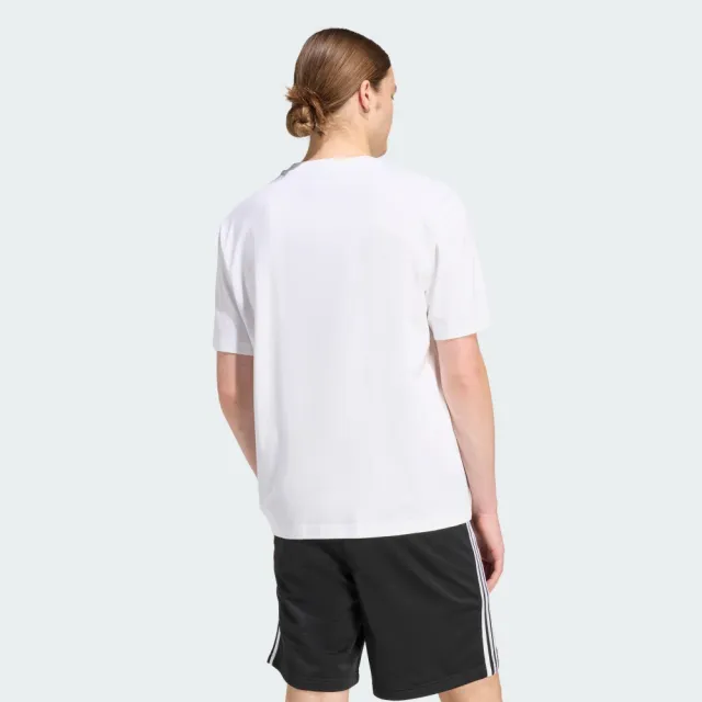 【adidas 愛迪達】運動 休閒 短袖 T恤 男上衣 TREFOIL T-SHIRT(KE0901)
