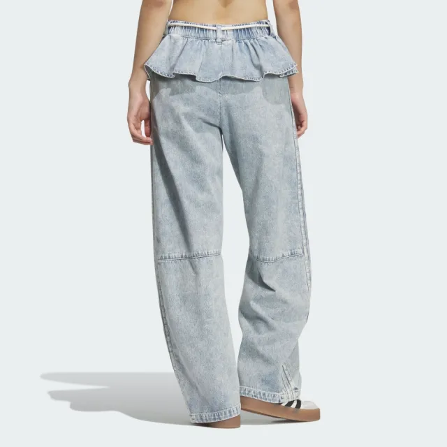 【adidas 愛迪達】運動 休閒 長褲 女褲 OG W 2IN1 PANT(KT3051)