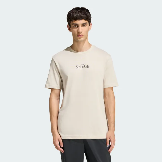 【adidas 愛迪達】運動 休閒 短袖 T恤 男上衣 M DONUT BOX T(KB2501)
