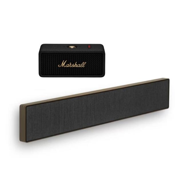 【Marshall】Emberton III x B&O Beosound Stage 煙燻木 Soundbar 家庭劇院