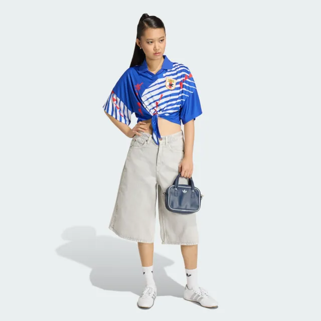 【adidas 愛迪達】世界盃 日本 短袖球衣 女 - Originals KE2291