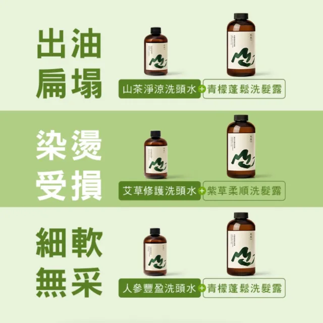 【阿原】艾草修護洗頭水-250mL(清潔同時保養)
