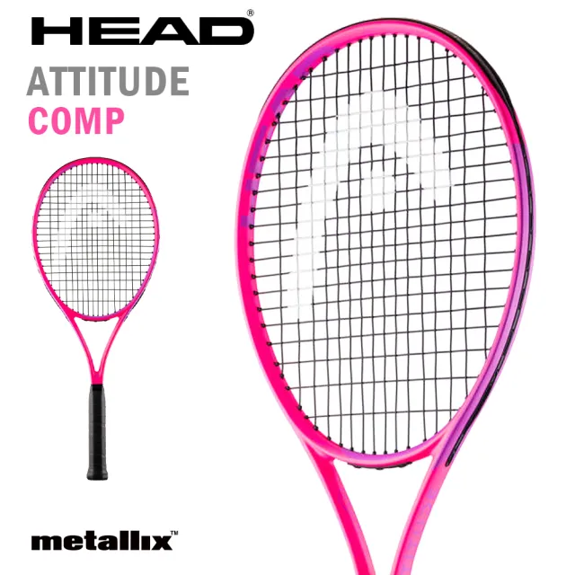 【HEAD】休閒網球拍 231325 231335 231926 網拍 MX ATTITUDE COMP(送網球１筒)