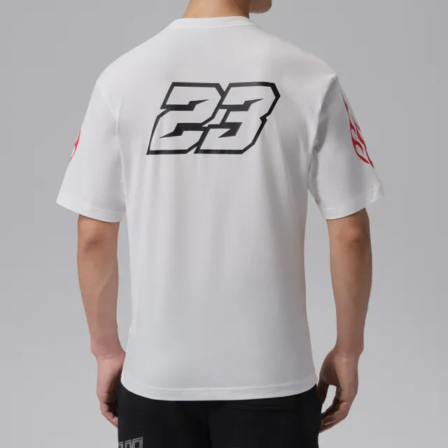 【NIKE 耐吉】As M J Track2 Trail 85 Tee 短袖 男款 白色 喬丹 印花 T恤 IR7001-100