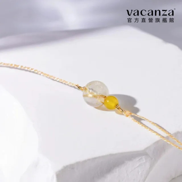 【vacanza】祈願｜鈦晶 925純銀飾品 水晶手鍊 純銀手鍊(抗過敏 情人節禮物 生日禮物)
