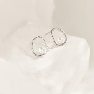 【vacanza】珍珠旋律 925純銀飾品 純銀耳環(抗過敏 生日禮物)