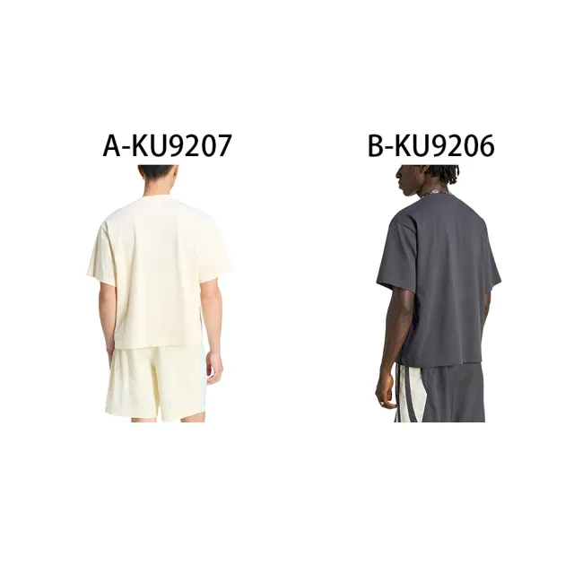 【adidas 愛迪達】圓領短袖T恤 ILLUST GFX TEE 男 A-KU9207 B-KU9206