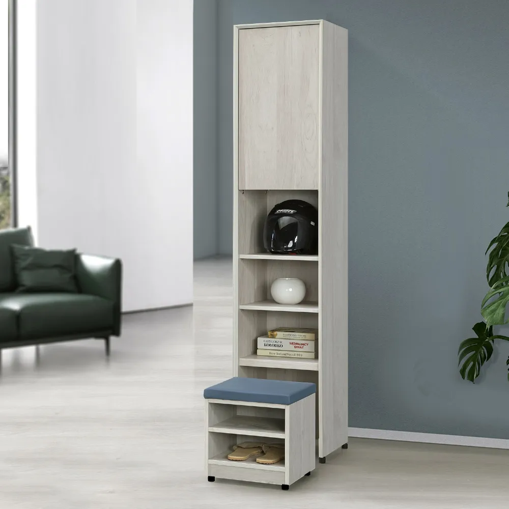 【ASSARI】1.3尺英格嵐高鞋櫃(寬40x深40x高200cm)