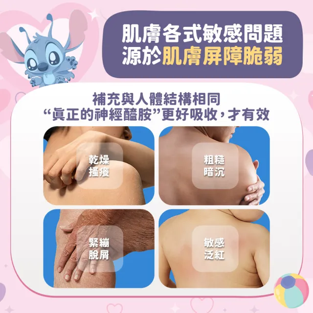 【CeraVe 適樂膚】史迪奇限量聯名組★長效清爽保濕乳 473ml雙入(彌月/臉部身體乳液/張凌赫同款)
