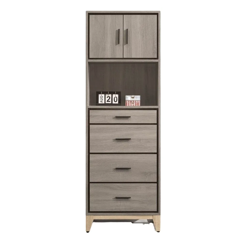 【MUNA 家居】艾洛利2尺下四抽鞋櫃/共兩色(櫥櫃 鞋櫃 收納)