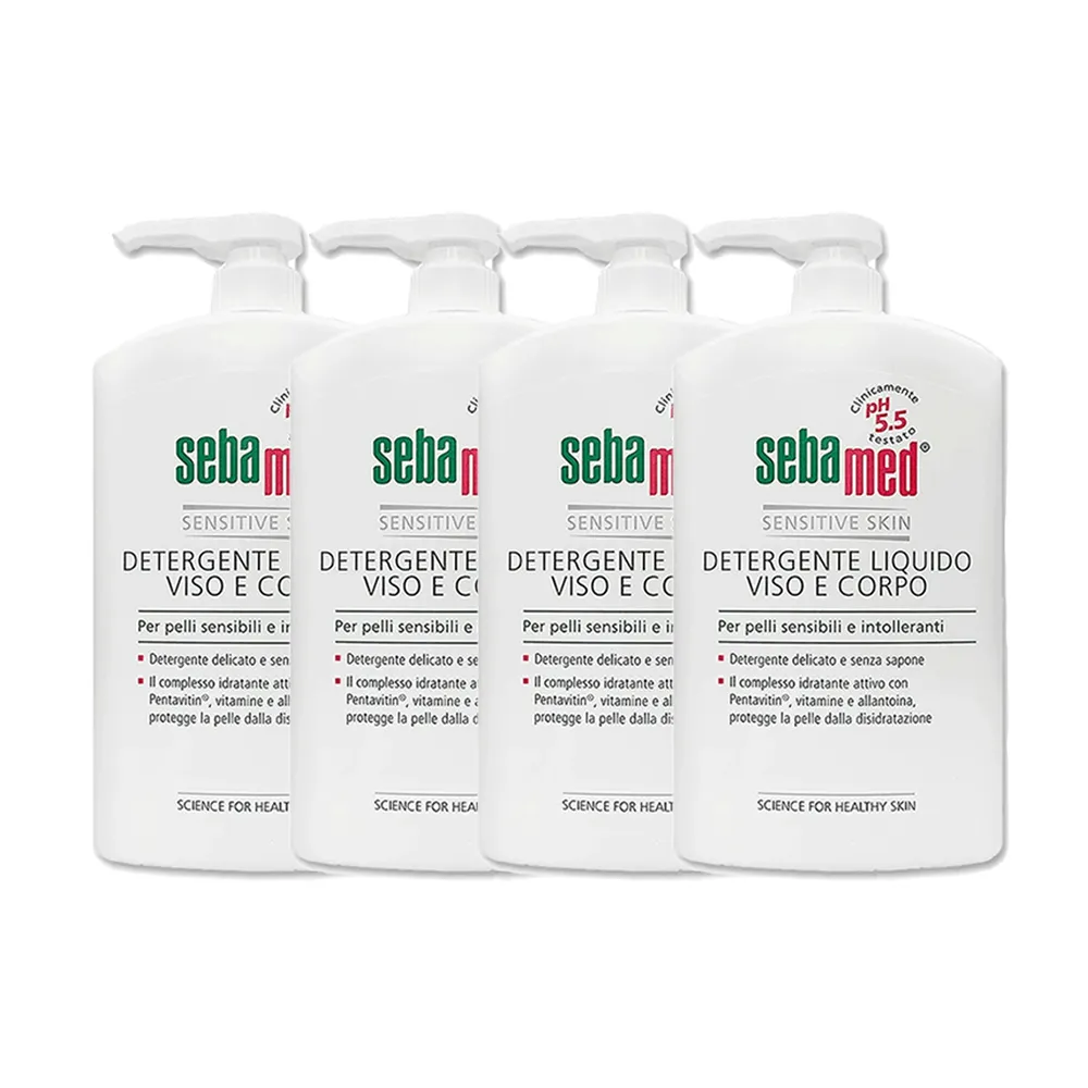 【SEBAMED】PH5.5潔膚露1000ml 4入(平行輸入)