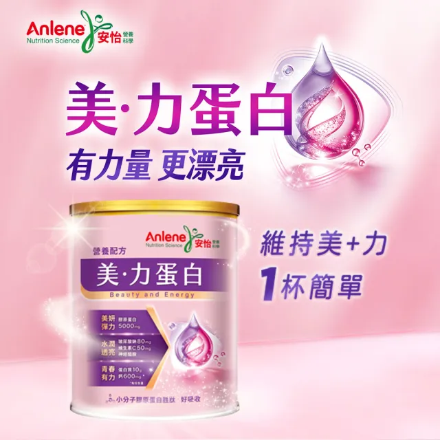 【Anlene 安怡】官方經營 ★新上市★美力蛋白營養配方/代謝之鑰營養配方/優蛋白營養配方-任選