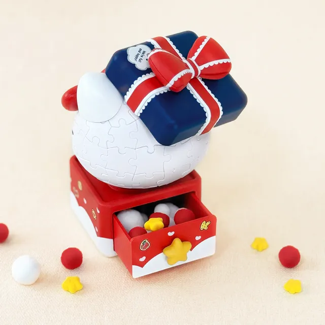 【Pintoo】Hello Kitty - 可愛禮物 - 67片立體公仔拼圖(桌遊/禮物/玩具/益智)