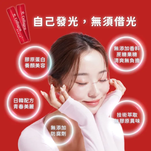 即期品【JoyHui 佳悅】膠原蛋白飲3盒(共30包、韓國膠原+日本穀胱甘+蠶絲蛋白)